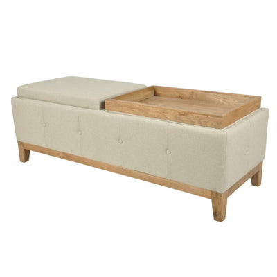 Oneworld Collection bedroom furniture Camber Linen Bed Box