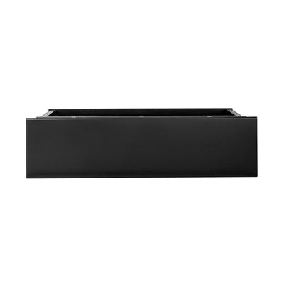 Oneworld Collection consoles & sideboards Sorrento Black 3 Drawer Console