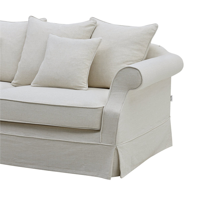 Oneworld Collection NZ sofas 3 Seat Slip Cover - Avalon Ivory