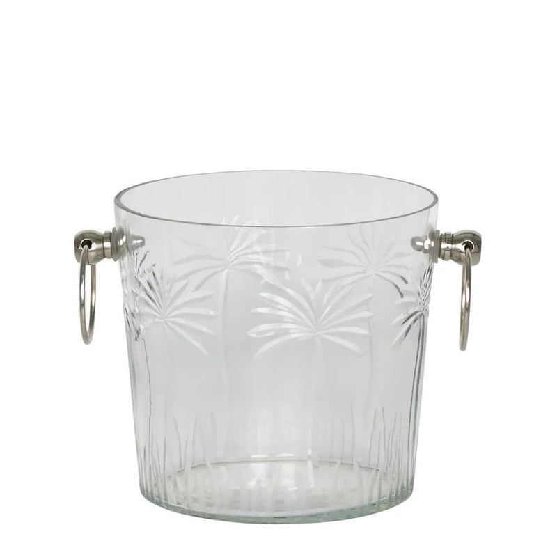 Florabelle Living Serveware Palm Glass Ice Bucket Small
