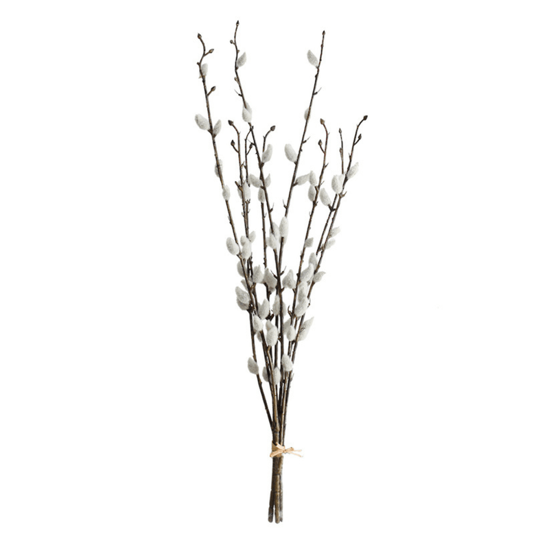 Flower systems Faux Plants Pussy Willow 55cm Bundle of 3