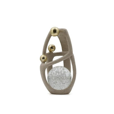 Robert Mark Limited Décor Family Circle with Crystal Ball Statue