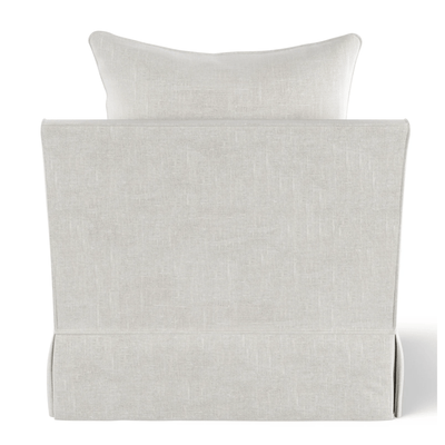 Oneworld Collection NZ Slip Covers Noosa Hamptons Armchair Ivory Slip Cover Only