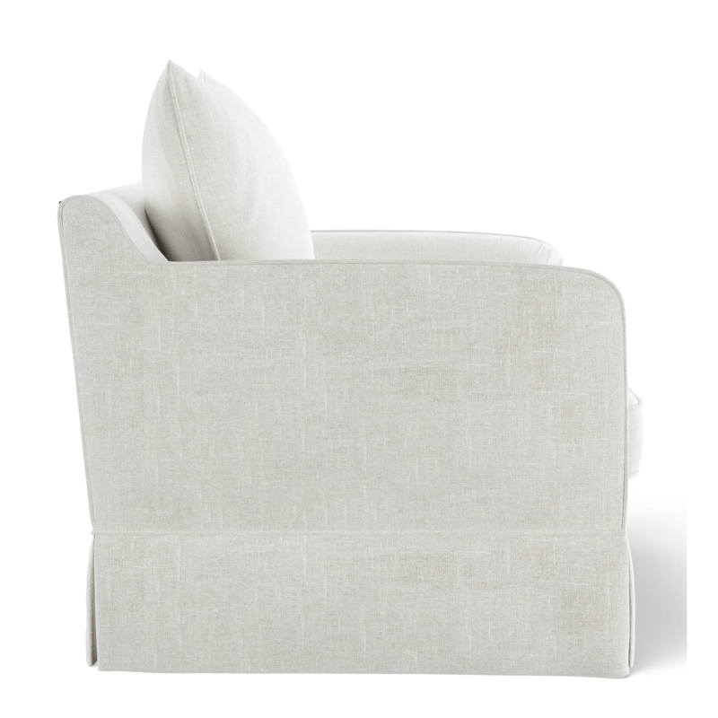 Oneworld Collection NZ Slip Covers Noosa Hamptons Armchair Ivory Slip Cover Only