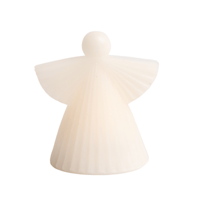 Mish/Stellar Haus Christmas White Winged Angel LED Candle 13.5cm