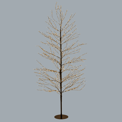 Mish/Stellar Haus Christmas Black Willow 600 Light LED Tree 120cm