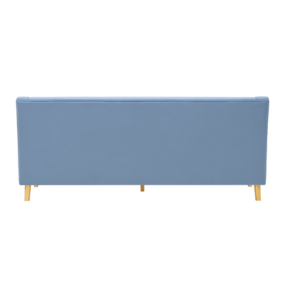 Oneworld Collection NZ 3 Seat Bondi Hamptons 3 Seat Sofa Slate Blue