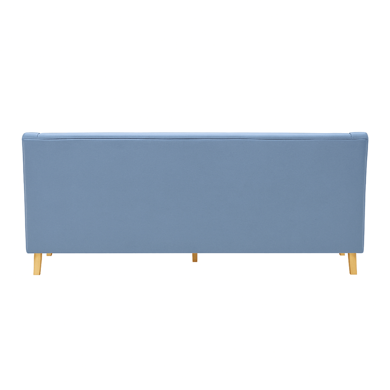 Oneworld Collection NZ 3 Seat Bondi Hamptons 3 Seat Sofa Slate Blue