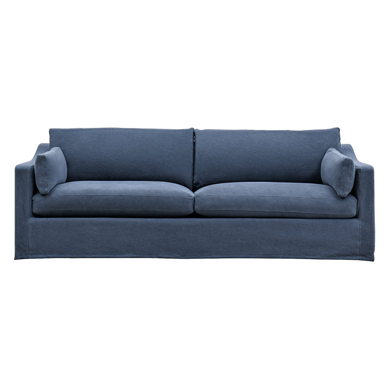 Oneworld Collection NZ 3 Seat Clovelly Hamptons 3 Seat Sofa Navy