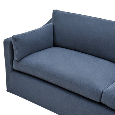 Oneworld Collection NZ 3 Seat Clovelly Hamptons 3 Seat Sofa Navy