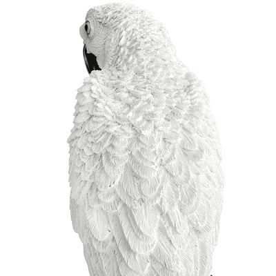 Florabelle Living Decorative Rosie Parrot Sculpture White