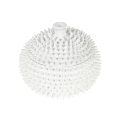 Florabelle Living Accessories Manus Spike Bowl W/ Lid Large White