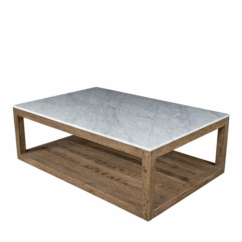 Florabelle Living Coffee Tables Verona Marble Coffee Table Natural