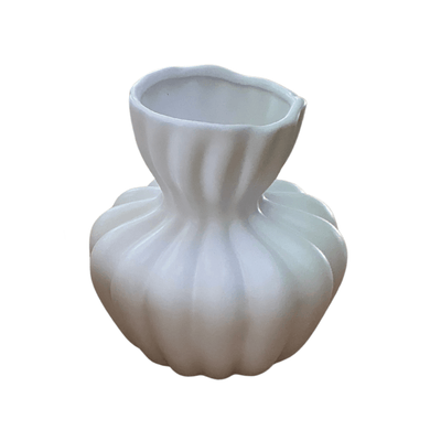 Robert Mark Limited Décor Naia White Ceramic Vase Small
