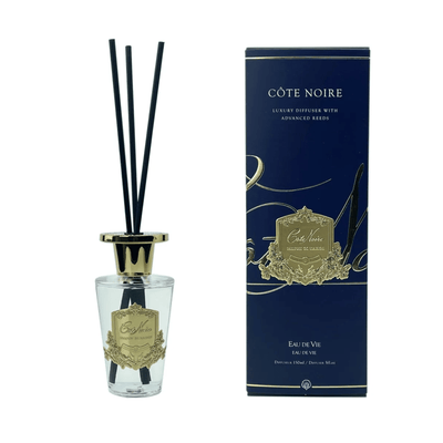 Oneworld Collection NZ giftware Cote Noire Gold 150ml Diffuser - Eau De Vie