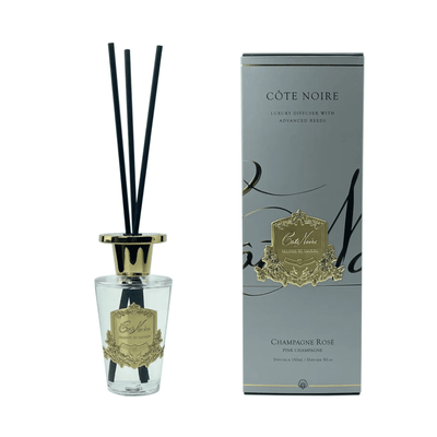 Oneworld Collection NZ giftware Cote Noire Gold 150ml Diffuser - Pink Champagne