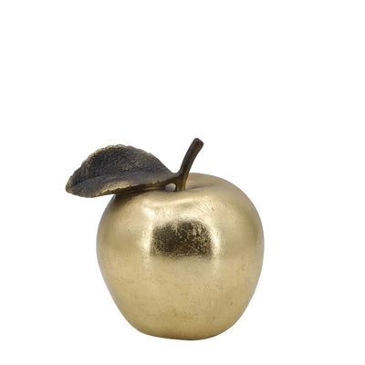 Florabelle Living Accessories Maia Gold Resin Decorative Apple