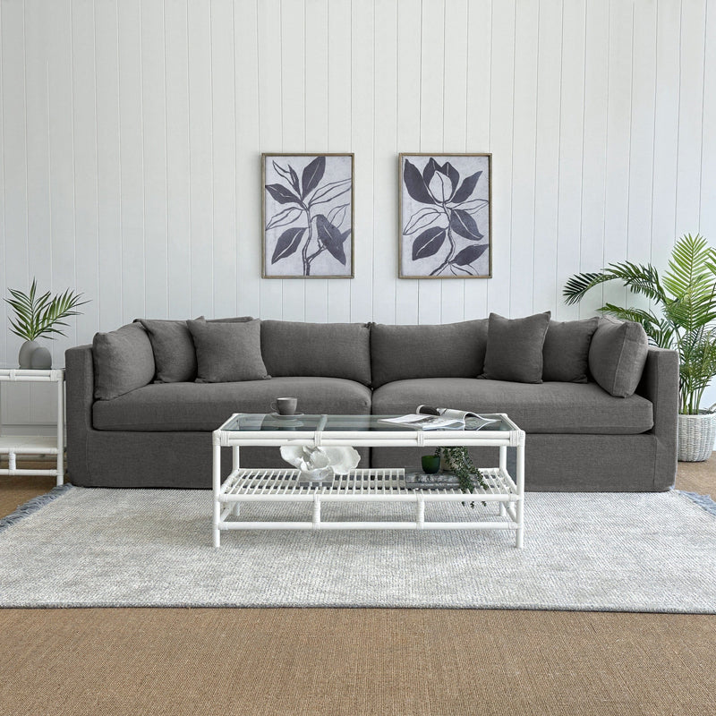 Oneworld Collection 4 Seat Marbella 4 Seat Sofa Storm