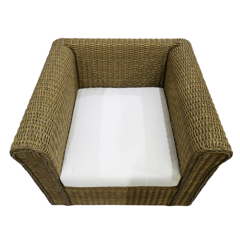 Oneworld Collection NZ outdoor Devonport Rattan Hamptons Outdoor Armchair
