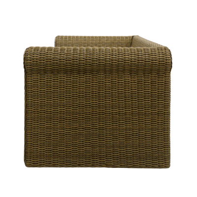 Oneworld Collection NZ outdoor Devonport Rattan Hamptons Outdoor 2 Seat Sofa