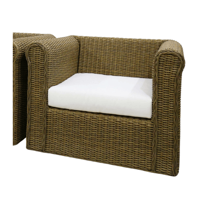 Oneworld Collection NZ outdoor Devonport Rattan Hamptons Outdoor Armchair