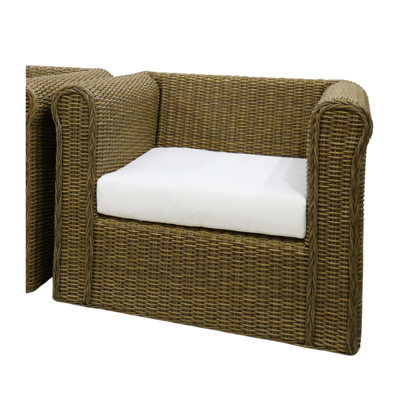 Oneworld Collection NZ outdoor Devonport Rattan Hamptons Outdoor Armchair