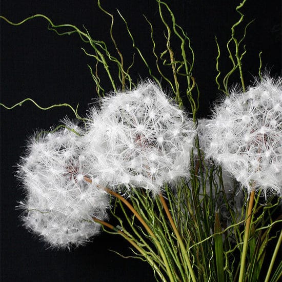 Flower systems Faux Plants Dandelion Spray