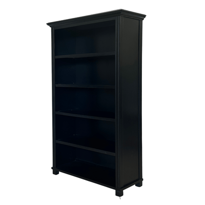 Oneworld Collection NZ Bookshelves Sorrento 180cm Bookshelf Black