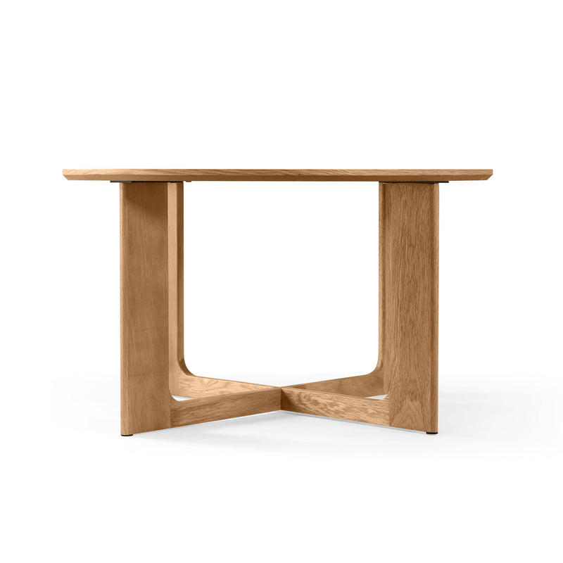 Oneworld Collection NZ Coffee Tables Hastings Oak Round Coffee Table
