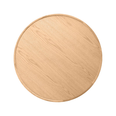 Oneworld Collection NZ Coffee Tables Hastings Oak Round Coffee Table