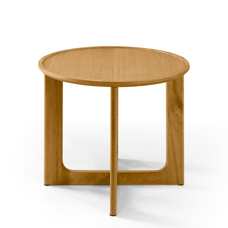 Oneworld Collection NZ Hastings Oak Round Side Table