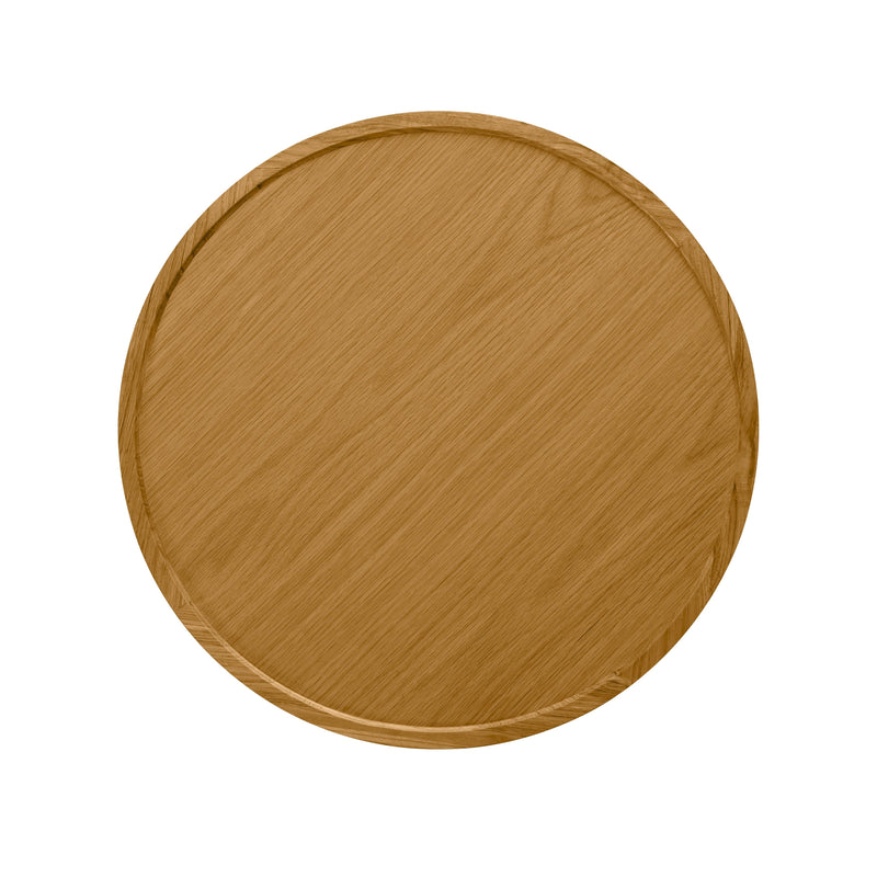 Oneworld Collection NZ Hastings Oak Round Side Table