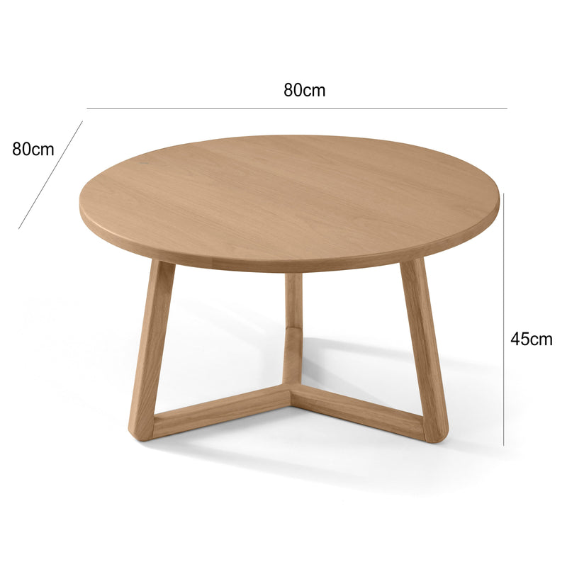Oneworld Collection NZ Coffee Tables Brighton Oak Coffee Table