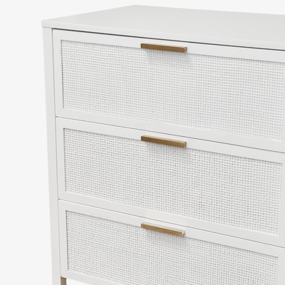 Oneworld Collection NZ Dressers Santorini Dresser 6 Drawer White