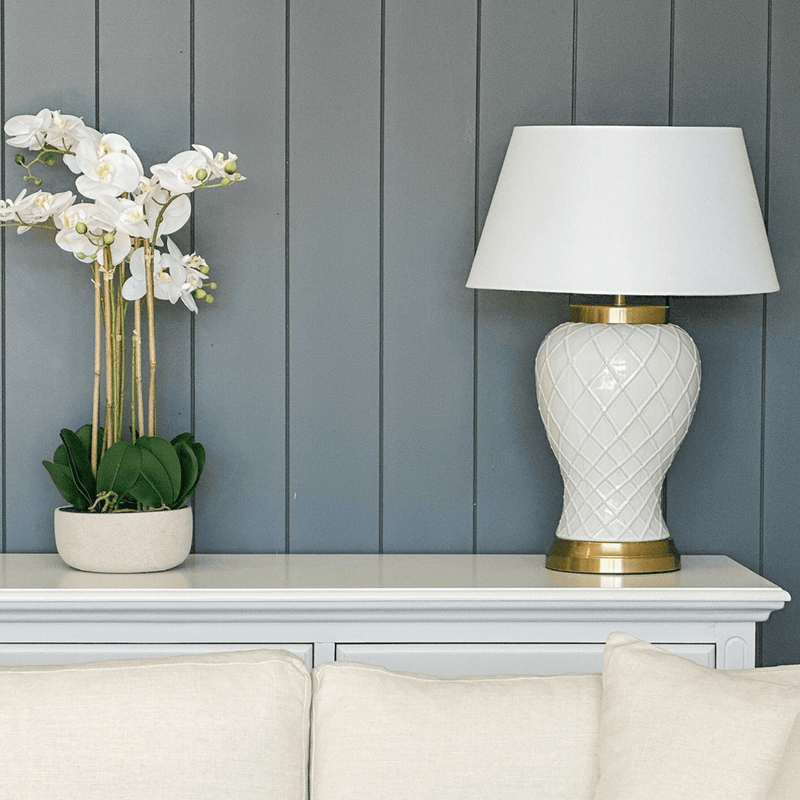 Florabelle Living Table Lamps Berkley Ceramic Lamp and Shade