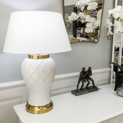 Florabelle Living Table Lamps Berkley Ceramic Lamp and Shade