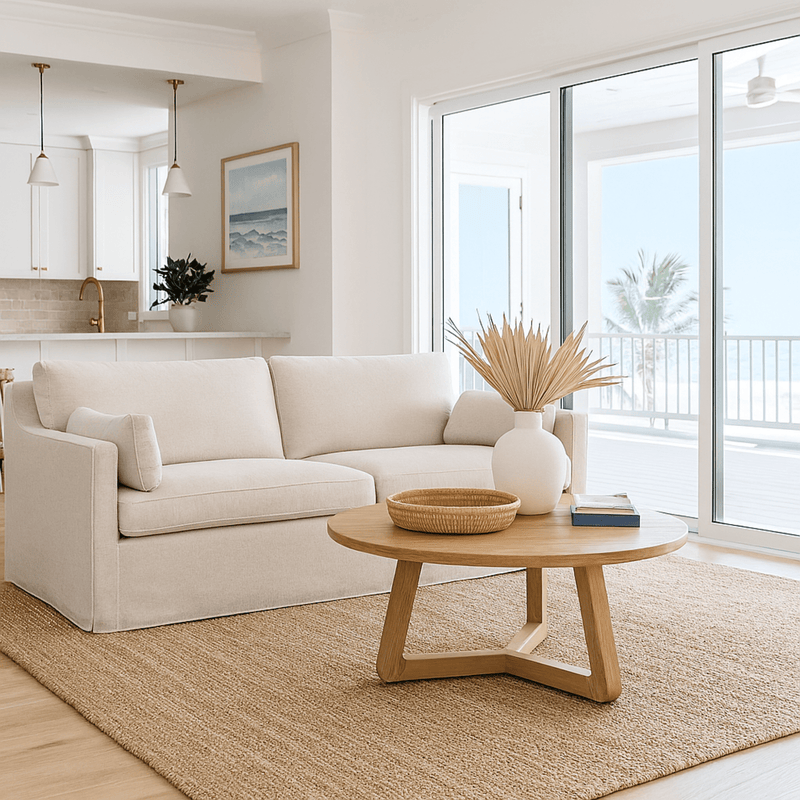Oneworld Collection NZ Coffee Tables Brighton Oak Coffee Table