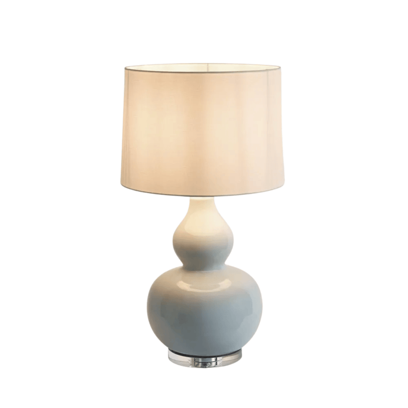 Florabelle Living Table Lamps Sutton Light Blue Table Lamp