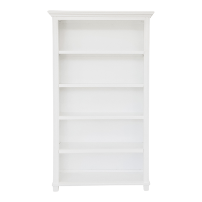 Oneworld Collection NZ Bookshelves Sorrento 180cm Bookshelf White