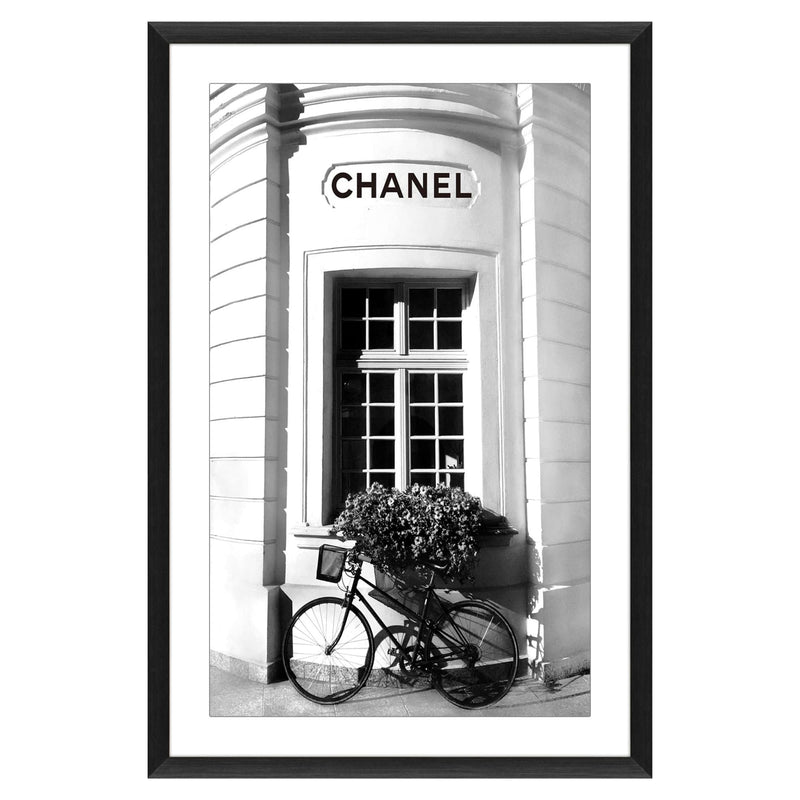 Robert Mark Limited Wall Art Chanel Glass framed Print