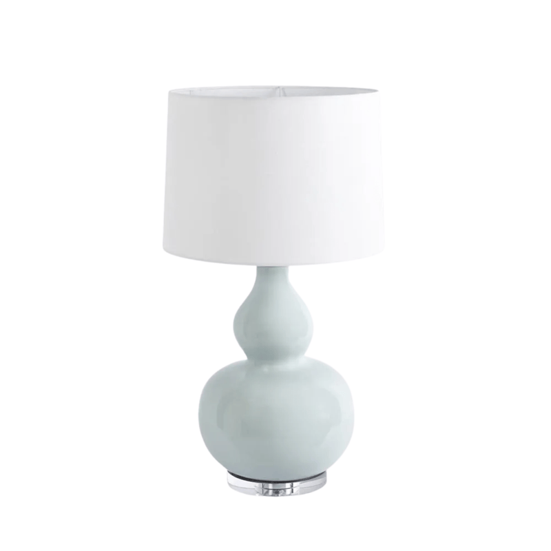 Florabelle Living Table Lamps Sutton Light Blue Table Lamp