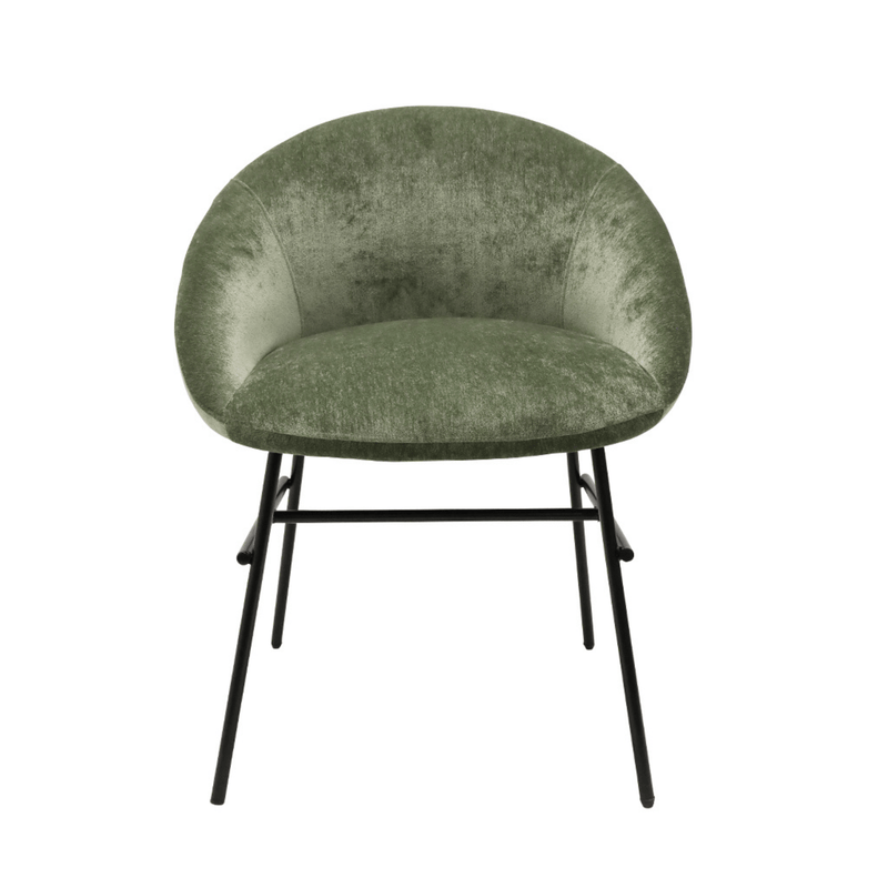 Robert Mark Limited Dining Chairs Sophia Sage Green and Black Dining Chair