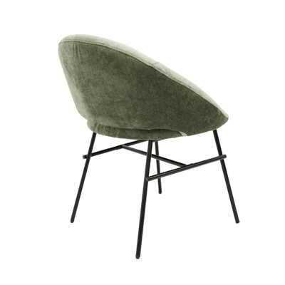 Robert Mark Limited Dining Chairs Sophia Sage Green and Black Dining Chair