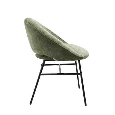 Robert Mark Limited Dining Chairs Sophia Sage Green and Black Dining Chair