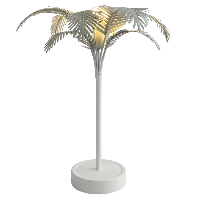 Oneworld Collection table & desk lamps Azalea Table Lamp in White
