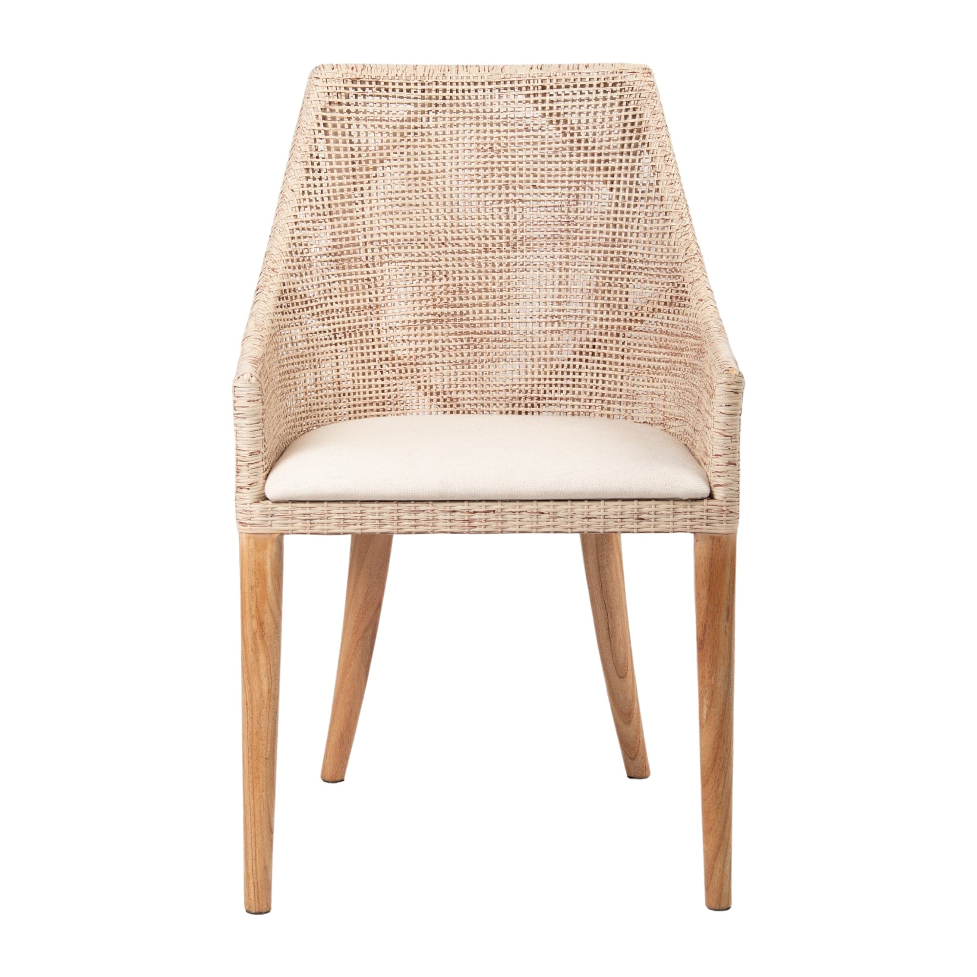 Charlotte Rattan Dining Chair Natural – Oneworld Collection NZ