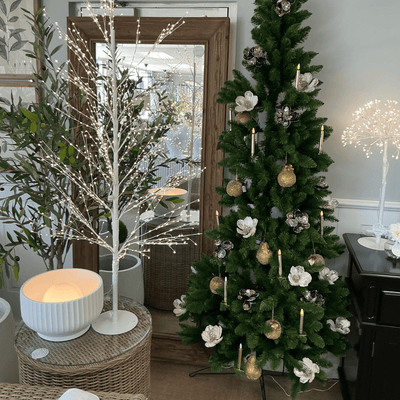 Mish/Stellar Haus Christmas Deluxe Gold Christmas Tree Candle Set 10 pieces