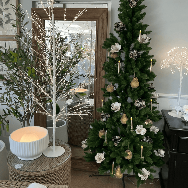 Mish/Stellar Haus Christmas Deluxe Gold Christmas Tree Candle Set 10 pieces