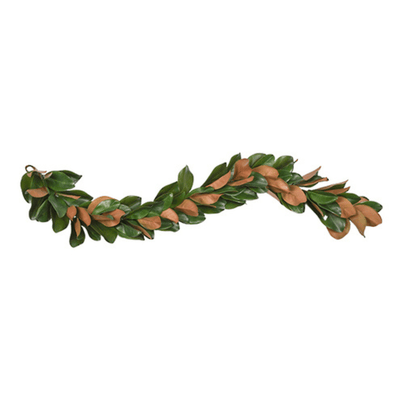Flower systems Faux Plants Magnolia Leaf Garland - 1.5m