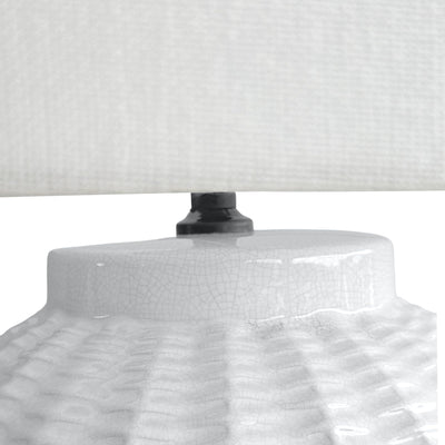 Florabelle Living Table Lamps Koshi Ceramic Table Lamp Base White